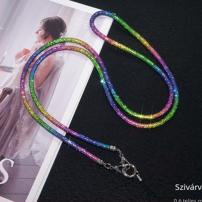 Telefonszettyű PU anyagból, kézzel készített, magas elasztikus pamutszál, fém csat, Blo bao márka