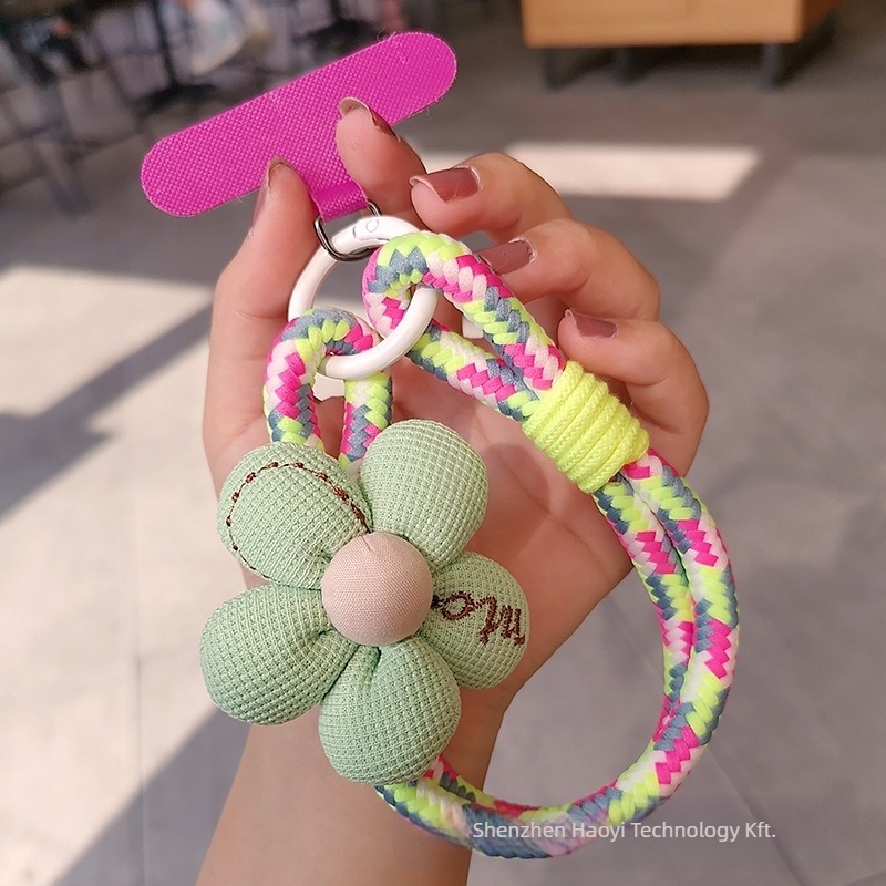 Mobiltelefon pánt a csuklóra, nőies stílus, nejlon zsinór, fém csat, Zhenge márka