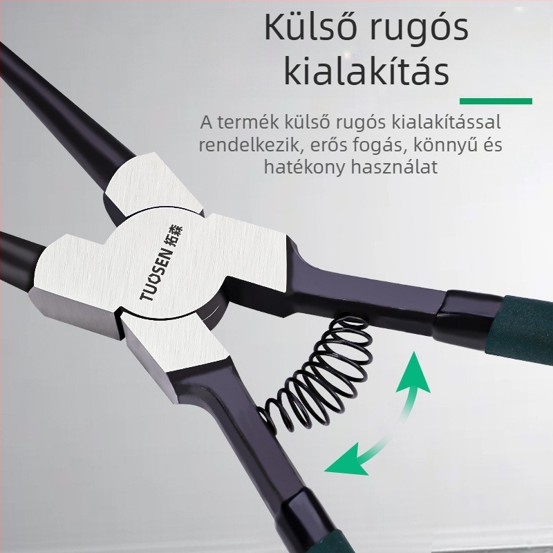 Tuosen circlip fogó – 90° fej, tömeg 0,50, cserélhetetlen fej