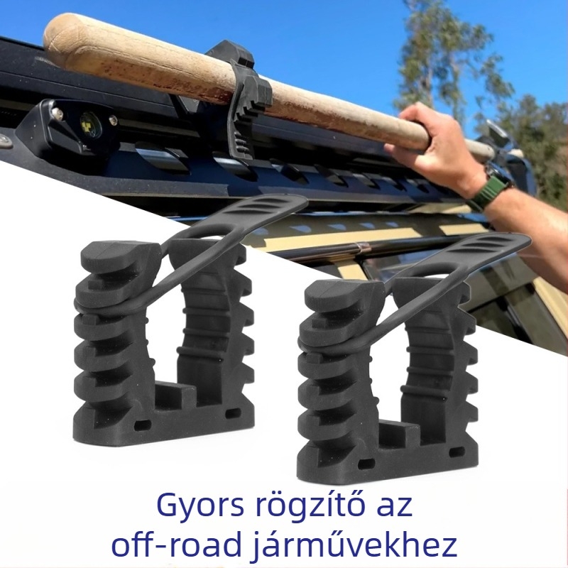 GLITTER Kültéri TPU+TPE gumi klipsz gyors rögzítéshez ásókhoz és terepjárókhoz