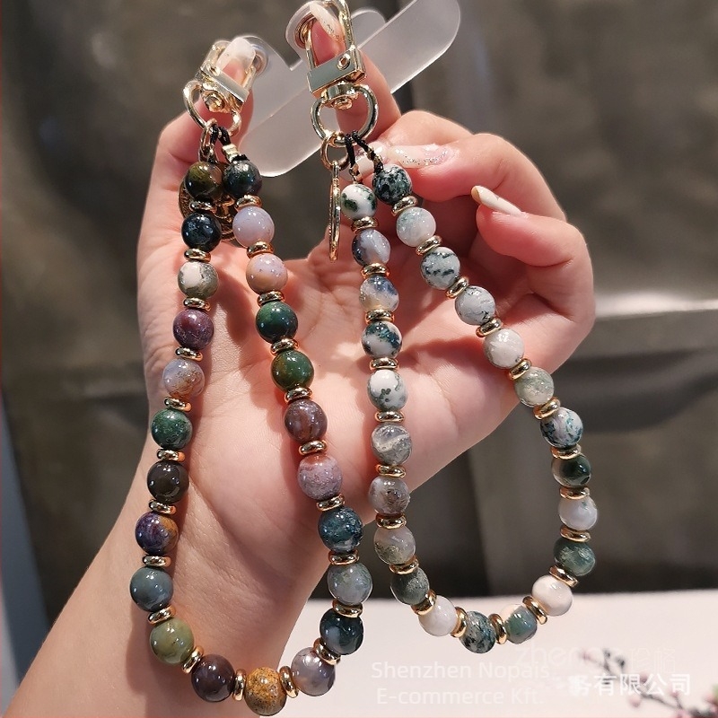 Zhenge mobiltelefon zsinór – kézzel készített, uniszex, fém csatával