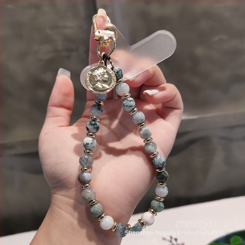 Zhenge mobiltelefon zsinór – kézzel készített, uniszex, fém csatával