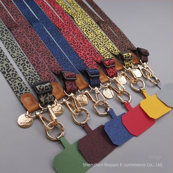 Mobiltelefon nyakpánt crossbody dizájn, kézzel készített, Zhenge márka, uniszex, fém csat, anyag: más