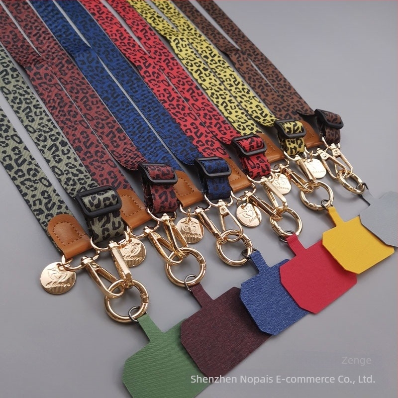 Mobiltelefon nyakpánt crossbody dizájn, kézzel készített, Zhenge márka, uniszex, fém csat, anyag: más