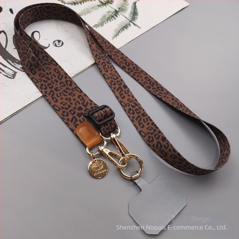 Mobiltelefon nyakpánt crossbody dizájn, kézzel készített, Zhenge márka, uniszex, fém csat, anyag: más