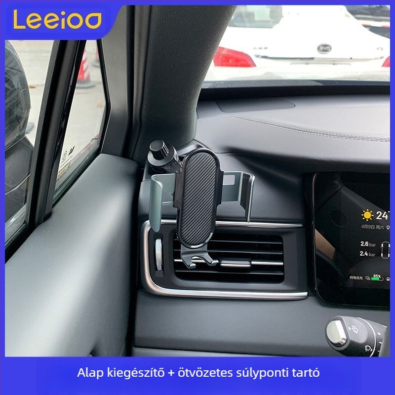Autótelefon-tartó szívófejes rögzítés az első üvegre, kompatibilis Leeioo/leyi, nem újratölthető