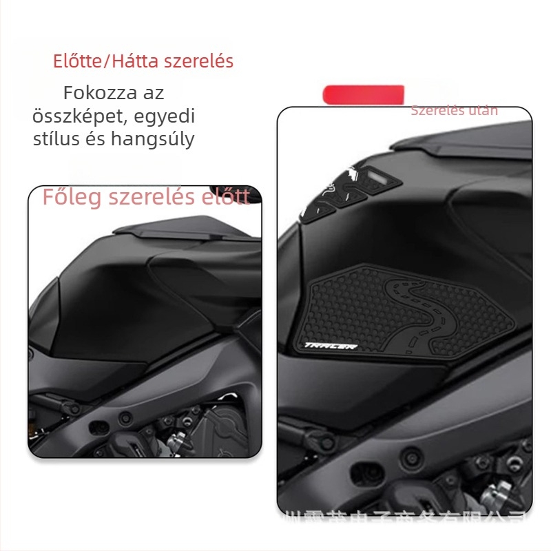 Csúszásgátló oldalsó matrica az üzemanyag-tankhoz Yamaha Tracer 9/Tracer 9GT 2025
