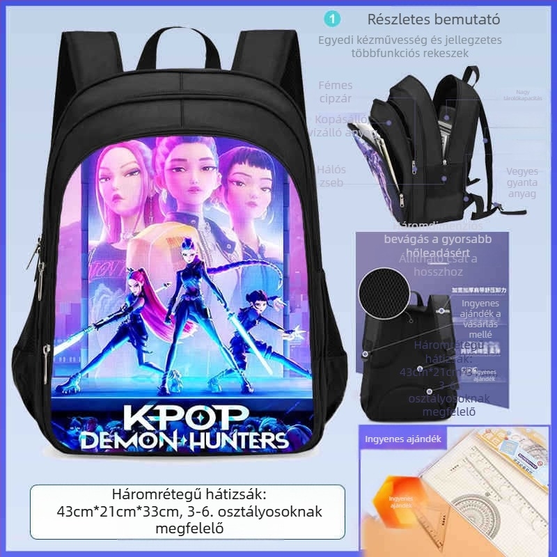 Iskolai hátizsák, uniszex, Oxford szövet, szabadidős utazási stílus, általános iskolai használatra