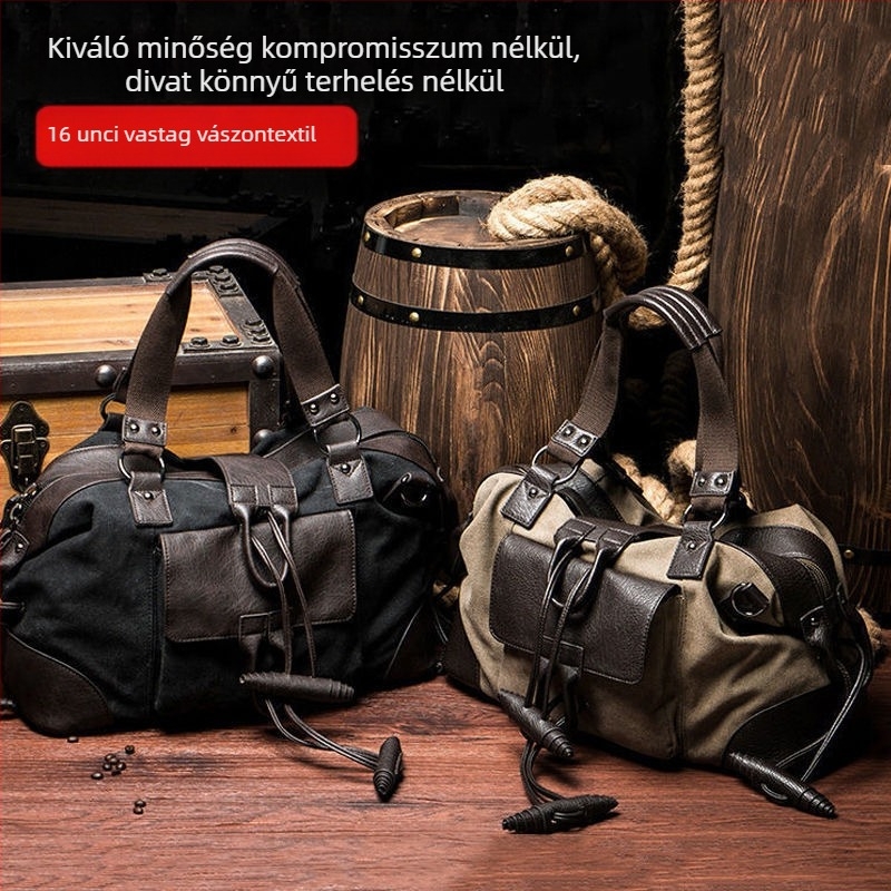 Uniszex EVA táska vászon béléssel, vízszintes négyzet alakú, crossbody stílus, tavasz 2025