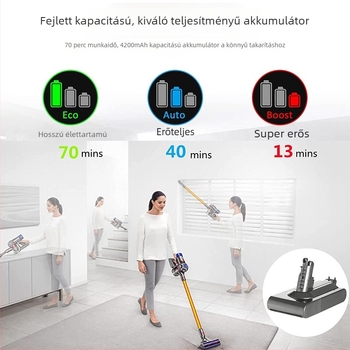 Dyson V11 sorozat vezeték nélküli porszívó akkumulátora, 25.2V Li-ion
