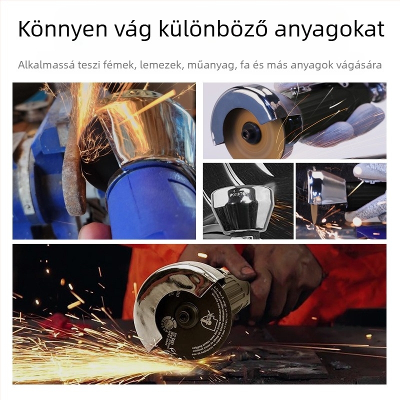 Musen Tang pneumatikus vágóeszköz szögvágóhoz csiszoló korongokkal (Márka: Musen Tang; Alkalmazás: Vágás)