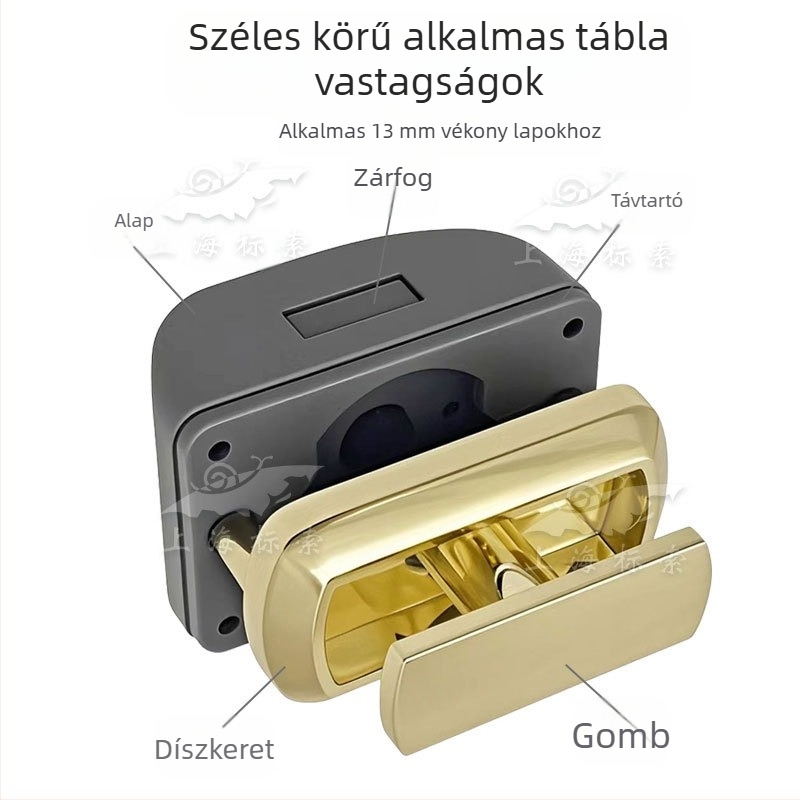 Bond cinközet zár RV-szekrényekhez és fiókokhoz, rejtett rudazár, modell BSS302-3; alkalmas RV-khez, otthoni kerékpárokhoz és módosított járművekhez; szekrényekhez, fiókokhoz, faliszekrényekhez.