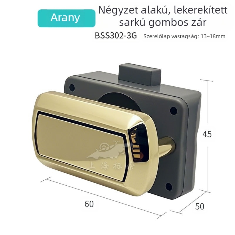 Bond cinközet zár RV-szekrényekhez és fiókokhoz, rejtett rudazár, modell BSS302-3; alkalmas RV-khez, otthoni kerékpárokhoz és módosított járművekhez; szekrényekhez, fiókokhoz, faliszekrényekhez.