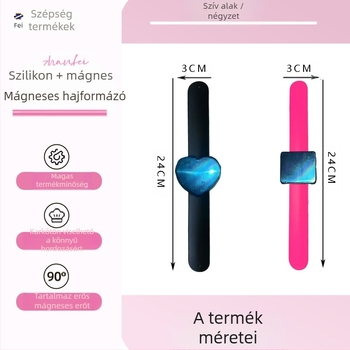 Zhanfei mágneses hajformázó eszköz hajcsat-klippel, 49 g