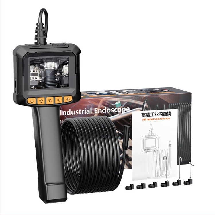 Kézi autóipari vizsgálati endoszkóp IP67, 8.0 mm szonda, 70° látómező, 5 MP szenzor, 500 mm működési hossz — Modell inskamG20-M