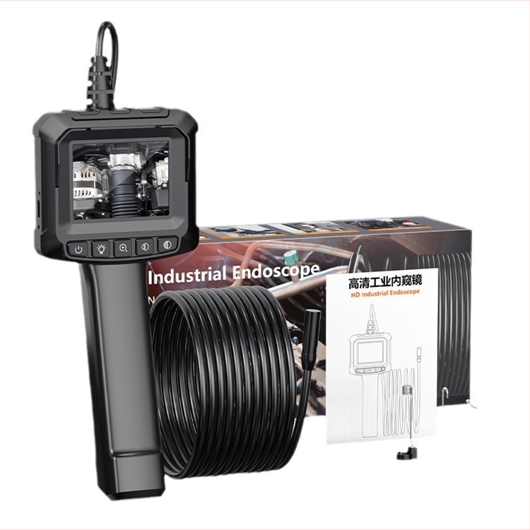 Kézi autóipari vizsgálati endoszkóp IP67, 8.0 mm szonda, 70° látómező, 5 MP szenzor, 500 mm működési hossz — Modell inskamG20-M