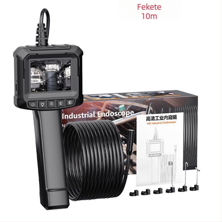 Kézi autóipari vizsgálati endoszkóp IP67, 8.0 mm szonda, 70° látómező, 5 MP szenzor, 500 mm működési hossz — Modell inskamG20-M