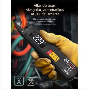 BSID AC/DC csukló-mérő és multiméter, nagy pontosságú, intelligens védelem égési sérülések ellen