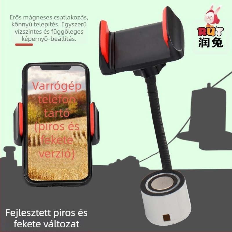 RUT általános célú telefon tartó varrógéphez, műanyag, univerzális