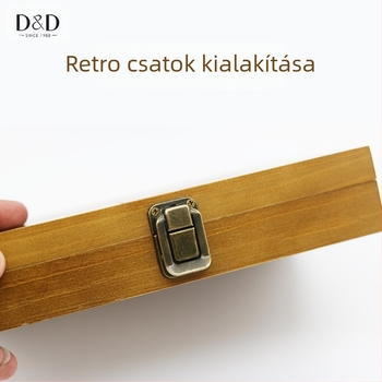D&D tömörfa varródoboz – National Wind / Palace Wind stílus, testreszabható