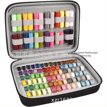 Tű és cérna tároló doboz | hordozható EVA varrókészlet tároló logó testreszabással