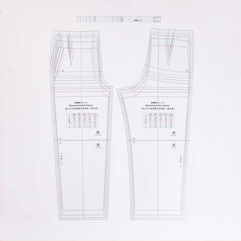 DIHAN K101 1:1 prototípus női ruházat és nadrágok; IP licenc: Nincs; Behozatal: Nem