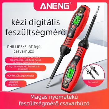 ANENG nagy pontosságú intelligens mérő toll digitális kijelzővel – többfunkciós vonalellenőrző és feszültségmérés