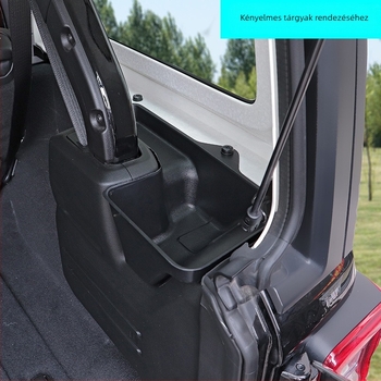 Csomagtartó tároló doboz – műanyag, univerzális illeszkedés, nyomásellenállás, üléstípus szerelés