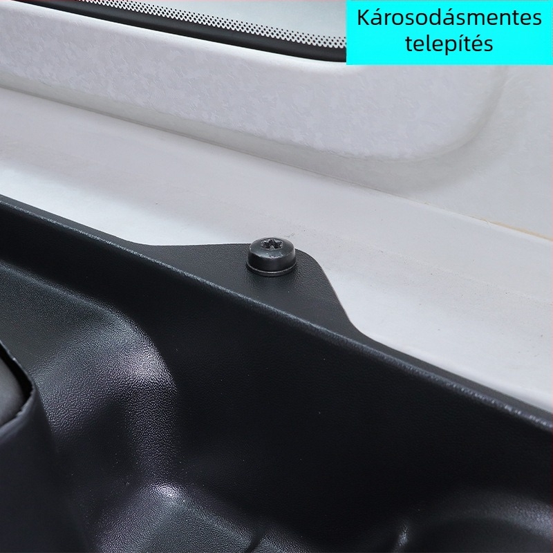 Csomagtartó tároló doboz – műanyag, univerzális illeszkedés, nyomásellenállás, üléstípus szerelés