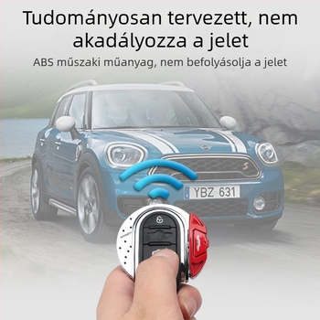BMW Mini Countryman kulcsház – F series Caliper Key shell, PU anyag, trend stílus, licencelt magánmárka