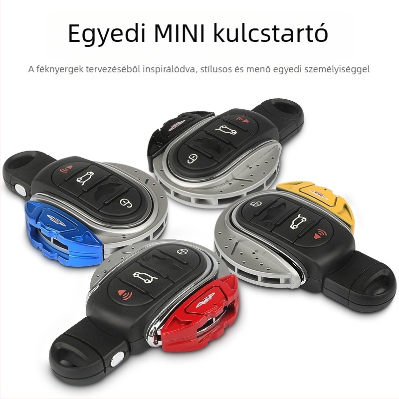 BMW Mini Countryman kulcsház – F series Caliper Key shell, PU anyag, trend stílus, licencelt magánmárka