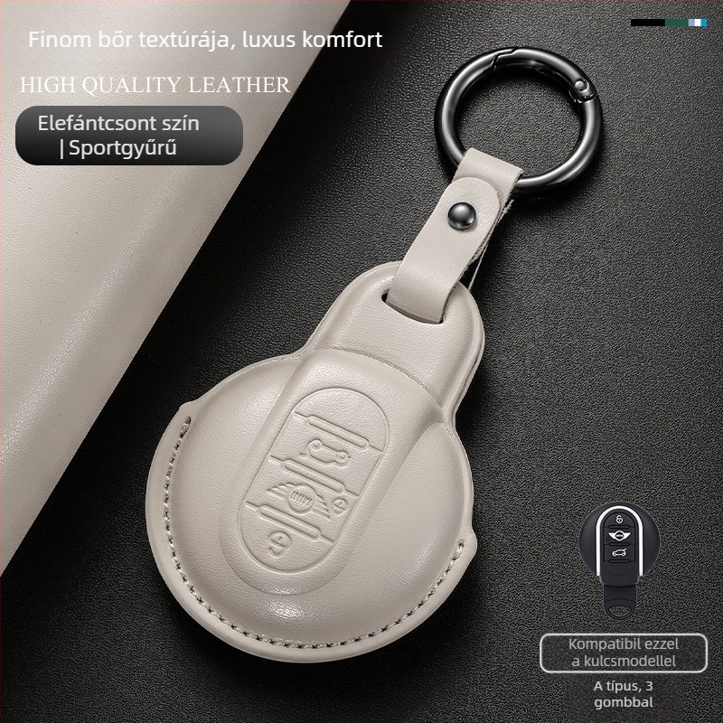 YESFOSO MINI kulcstartó burkolat Countryman/JCW/Clubman – Cortex, Egyszerű stílus, Személyre szabható feldolgozás, Licencelt magáncímke