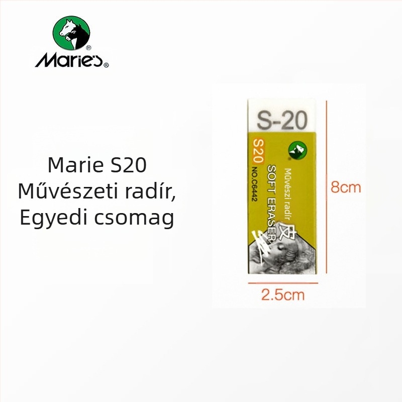 Marley C6142 radírgumi plasztelinához és skictekhez – Márka Marley, Modell: C6142, Anyag: Radír, Használat: Vázlatrajz, Nettó tömeg: 0.025