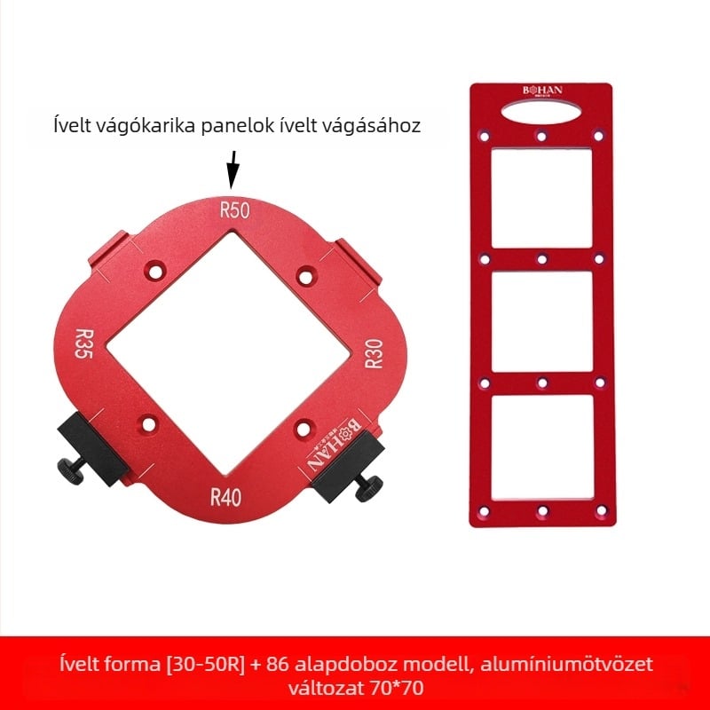 Bohan faipari maró – 86 típusú konnektor-dobozok üregeinek készítéséhez, hornyoló és csatornázó eszköz