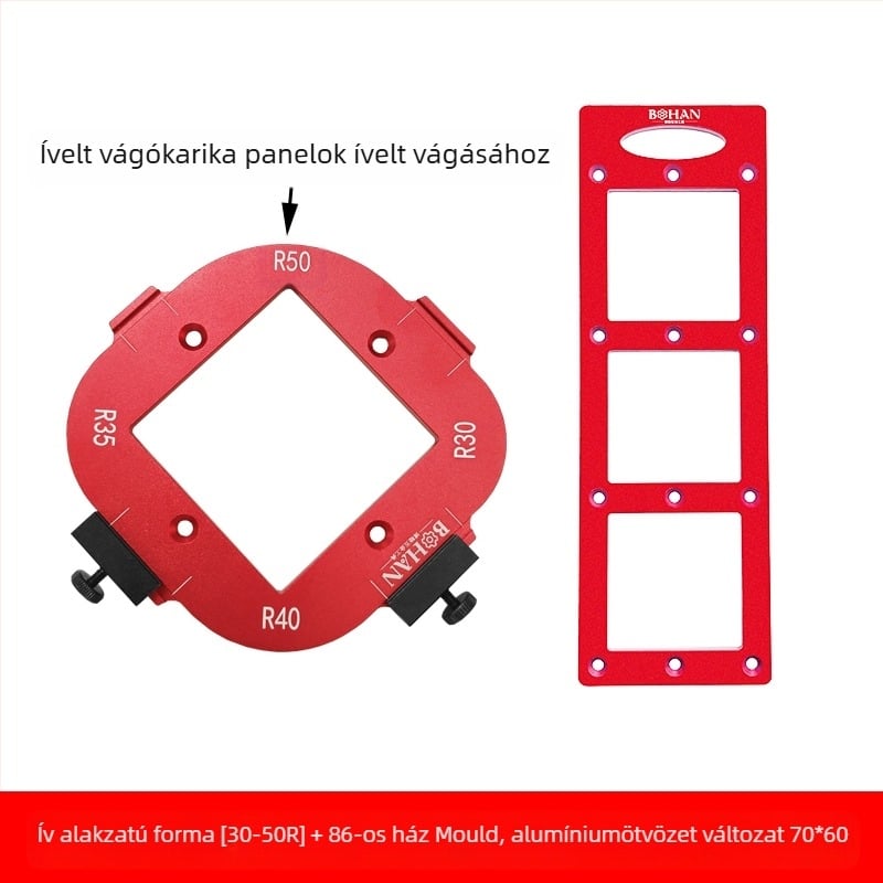 Bohan faipari maró – 86 típusú konnektor-dobozok üregeinek készítéséhez, hornyoló és csatornázó eszköz