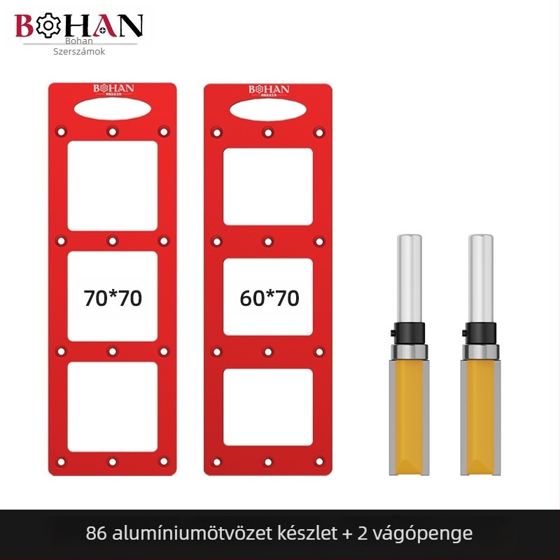 Bohan faipari maró – 86 típusú konnektor-dobozok üregeinek készítéséhez, hornyoló és csatornázó eszköz