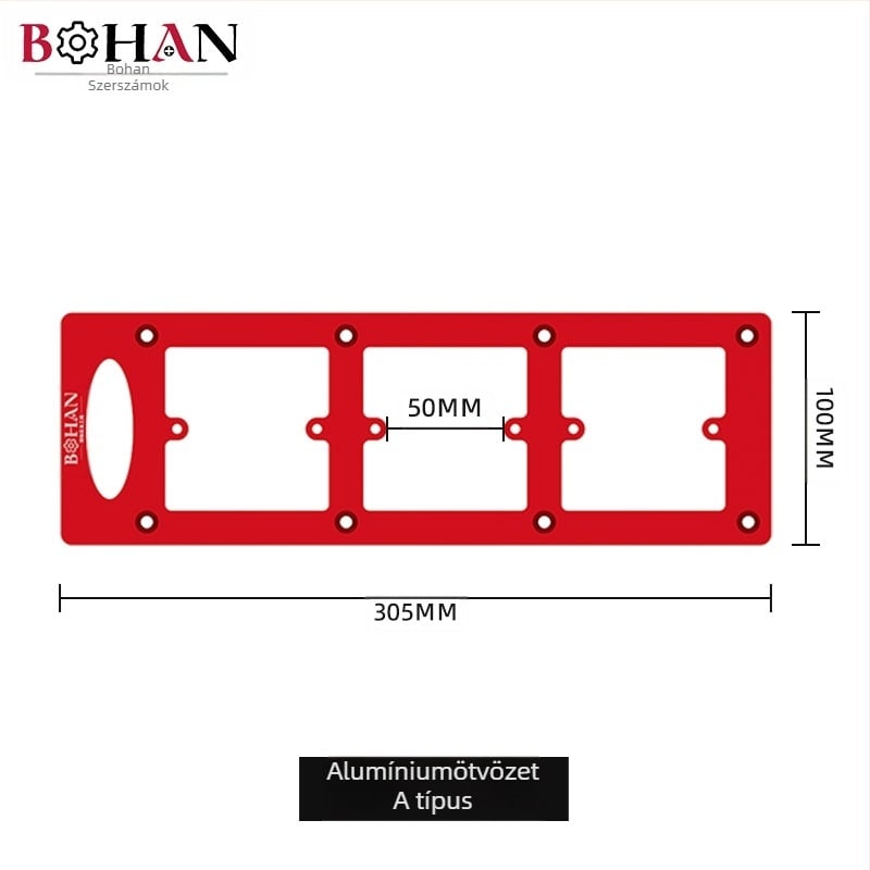 Bohan faipari maró – 86 típusú konnektor-dobozok üregeinek készítéséhez, hornyoló és csatornázó eszköz
