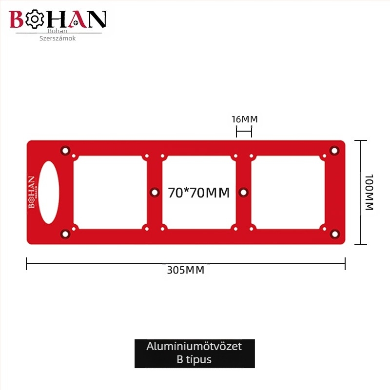 Bohan faipari maró – 86 típusú konnektor-dobozok üregeinek készítéséhez, hornyoló és csatornázó eszköz