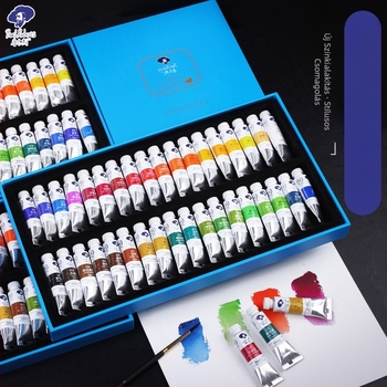 Rubens cső alakú akvarellfesték készlet – festéshez, csomagolás 18/24/36 darab