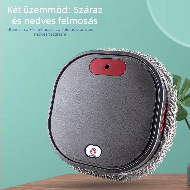 S3 felmosó robot permetezéssel – Gyroszkópos navigáció, 2 ml víztartály, Szívóerő 1000–1499 Pa, Akkumulátor-élettartam 61–120 perc