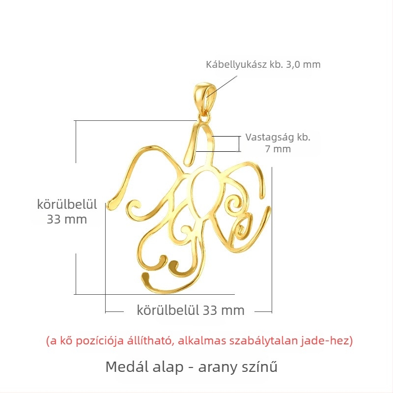 925-ös ezüst medál tartó, elektroplasztázás, Madman Silversmith, Nemzeti Szél stílus, Irodalom és Művészet Retro