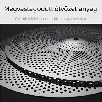 Asanasi xyc01 dobcsimbál dobkészlethez, halk dizájn, átmérő 31–50 cm