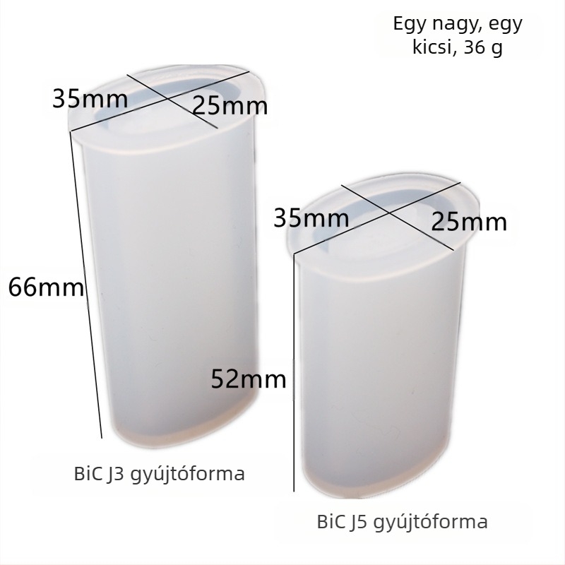 Szilikon öntőforma DIY kristályos epoxigyantához: gyújtóvédő tok tükrös felülettel – Ruihe (2021 tavasz)