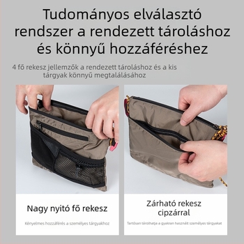 PLAY-KING Nylon Crossbody táska a kültéri sportokra – vízálló, ultrakönnyű, összecsukható, uniszex telefon-táska