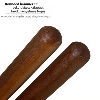 LADE mahagóni dobverő, GB-08 modell, dobkészlethez