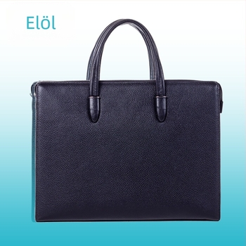 Fly Locke valódi bőr üzleti táska lopás elleni védelemmel, üzleti utakra