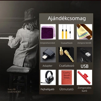 WENCAI DC-LB Elektromos zongora ajándékcsomag - Zongora tartozékok (Modell DC-LB; Márka WENCAI; Kategória Elektromos zongora ajándékcsomag)