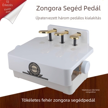 Zongorához kiegészítő pedál tanuláshoz, PA-27, DEDO, anyag OPP+hab+karton