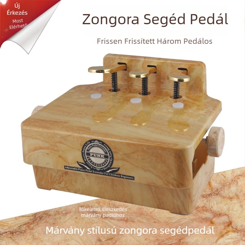 Zongorához kiegészítő pedál tanuláshoz, PA-27, DEDO, anyag OPP+hab+karton