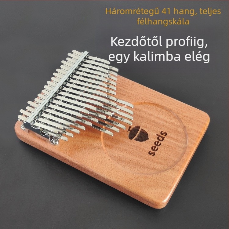 Fruit 41-tonusú kalimba háromrétegű fa lemez szerkezettel